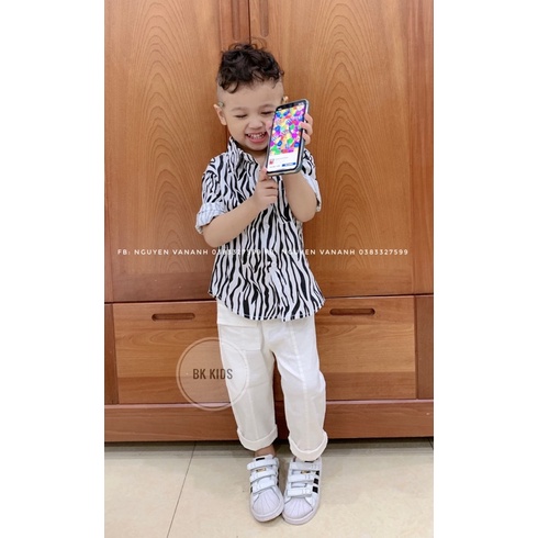 Set sơ mi cho bé