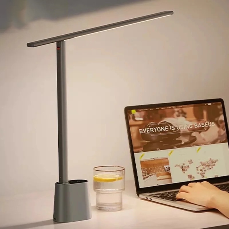 Đèn LED Để Bàn Bảo Vệ Mắt Hỗ Trợ Học Tập , Làm Việc Baseus Smart Eye Series Charging Folding Reading Desk Lamp