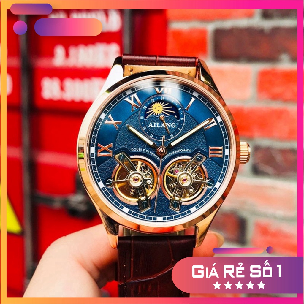 GIÁ SIÊU SỐC Đồng Hồ Cơ Tự Động Nam Chính Hãng AILANG TD2 Máy Cơ Automatic Kiểu Dáng Thời Trang Đẹp Đẳng Cấp GIÁ SIÊU SỐ
