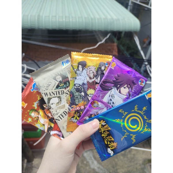 Set 5 thẻ naruto