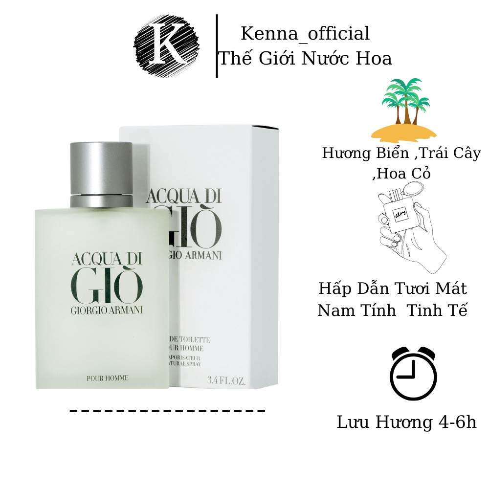 NƯỚC HOA NAM AQUADI GIÒ TRẮNG 100 ML Nam Tính- Tinh Tế -Tươi Mát
