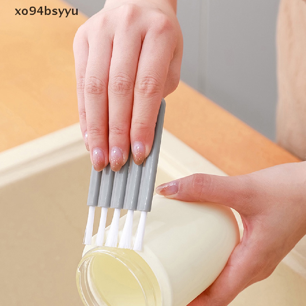 Cọ Vệ Sinh Bình Nước / Nắp Nồi / Bàn Phím Máy Tính Xo94Bsyu al Tay Cầm Cong Tiện Dụng