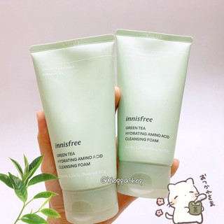 [NEW 2022] Sữa Rửa Mặt Cho Da Mụn Trà Xanh innisfree Green Tea Hydrating Amino Acid Cleansing Foam