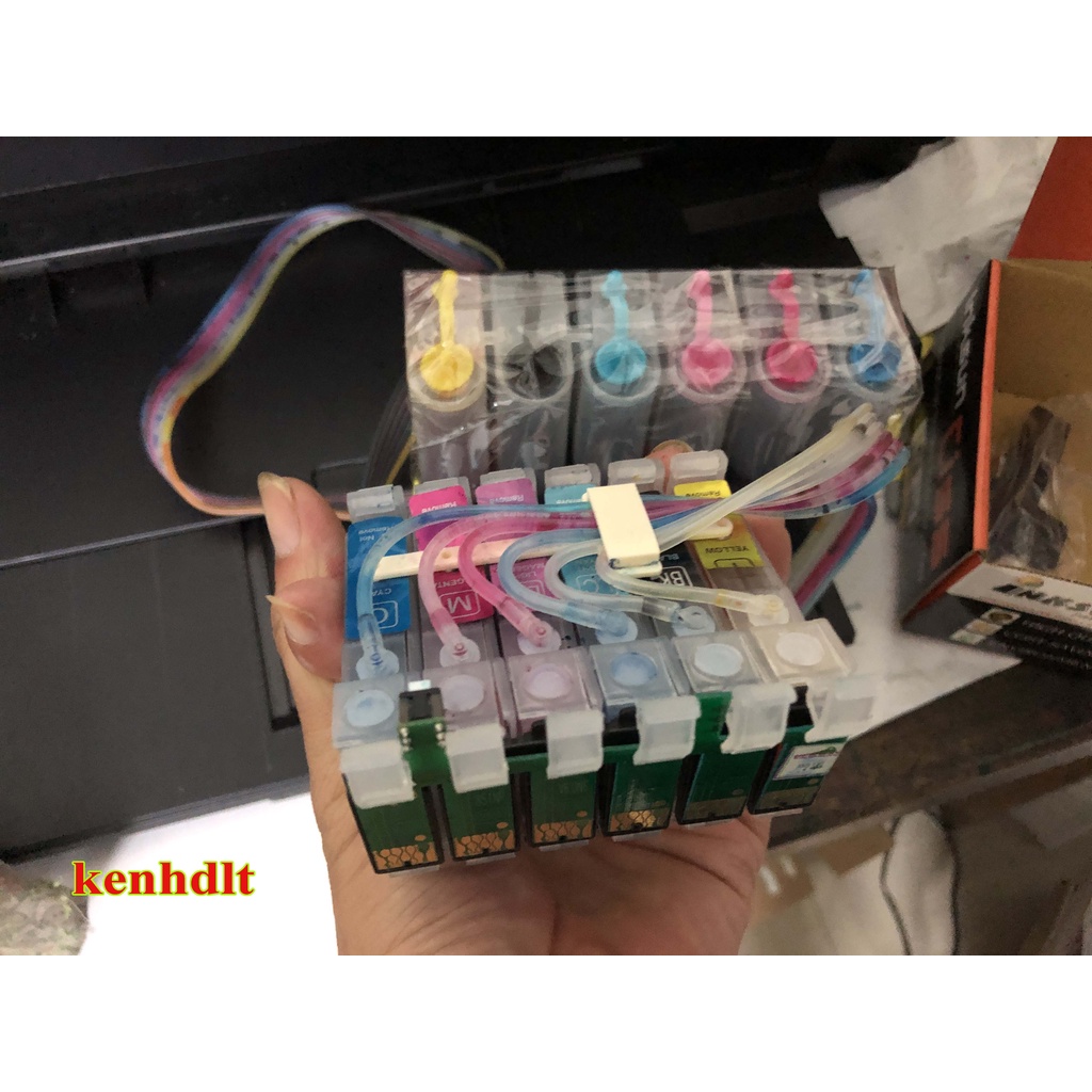 Bộ chíp mực ngoài máy canon 6770/ 7270 Epson T60 1430