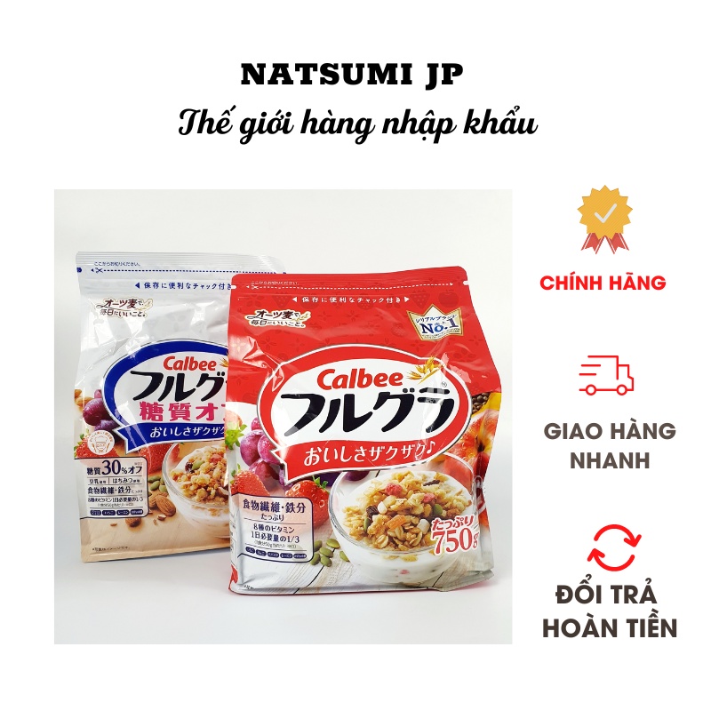 Ngũ cốc Calbee, Ngũ cốc hoa quả Calbee Nhật Bản ( Date T4/2023)