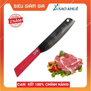 Dao Thái Thịt Siêu Bén RÈN THỦ CÔNG cán gỗ