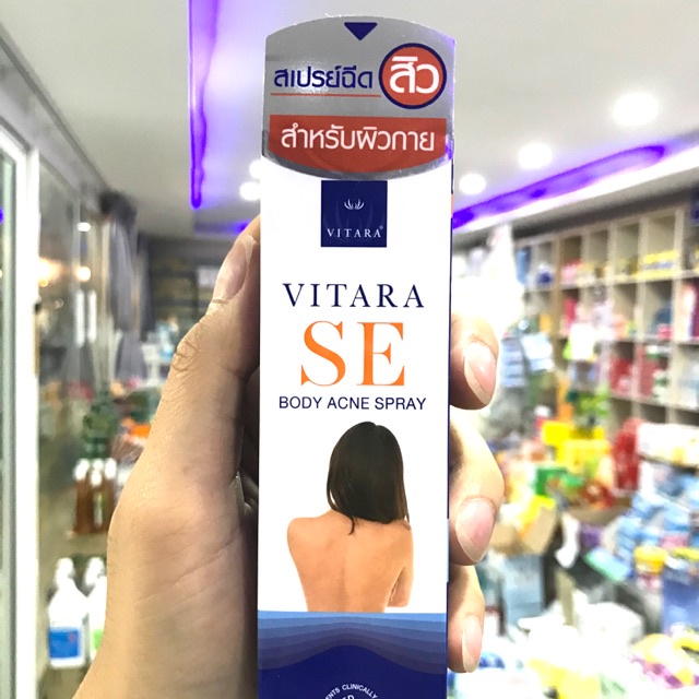 Xịt Mụn Lưng Và Ngực Vitara SE Body Acne Spray 50ml