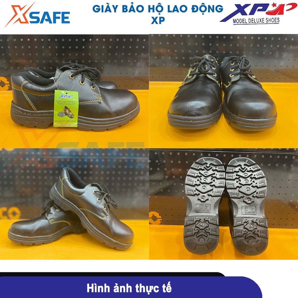 Giày bảo hộ lao động XSAFE chống đinh, chống va đập, cổ thấp thoáng khí, thoải mái, dành cho nam và nữ - XP