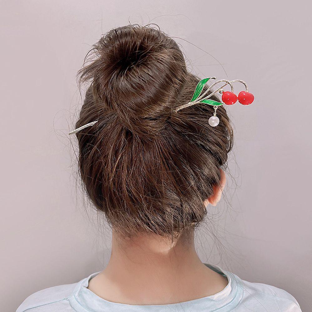 Trâm Cài Tóc Tua Rua Hình Hoa Anh Đào Phong Cách Hanfu Trung Hoa Cổ Điển