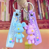 móc khoá treo đồ hình gấu - hình thú dễ thương