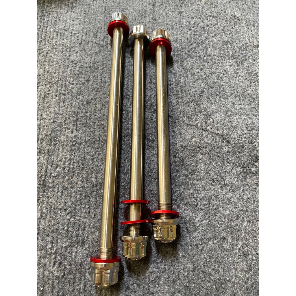 Trục Bánh Sa.la.ya Cho Dòng Xe Wave/Dream/Future - Inox304 Siêu Bóng