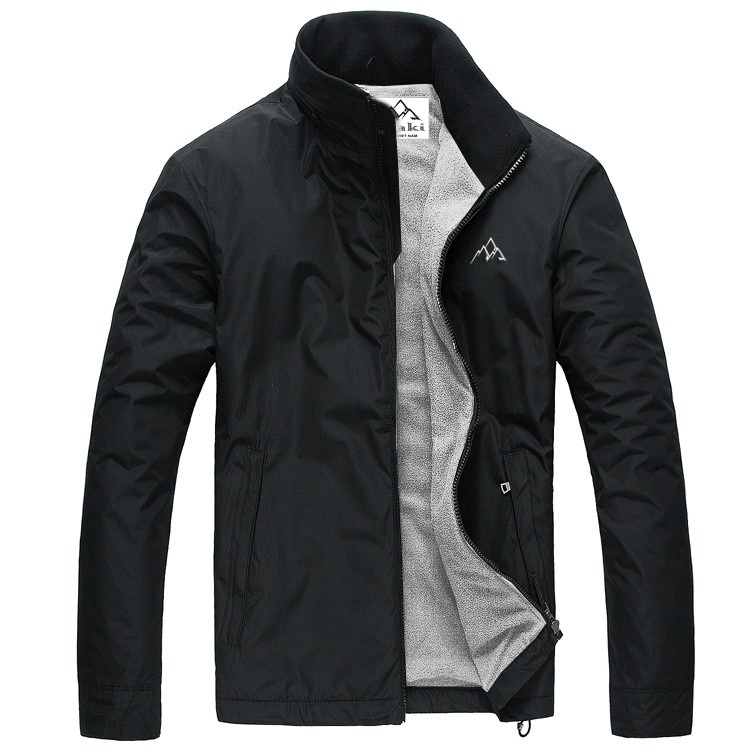 Áo khoác dù nam 2 lớp có nón chống nắng, cản gió, chất vải dù lót nỉ thời trang cao cấp