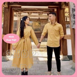 Đồ đôi nam nữ dễ thương có hình chụp thật