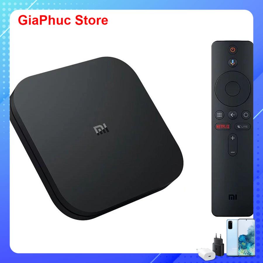 Tivi box Xiaomi Mi Box S EU 4K PFJ4086EU Tiếng Việt - Hàng Chính hãng