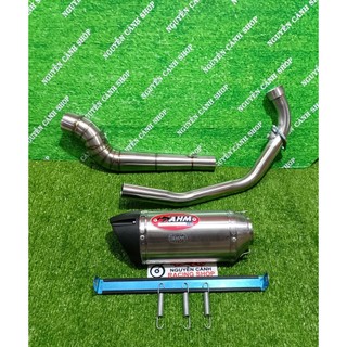 Pô AHM M3 gắn Exciter,Sirius,Winner,Wave,Raider Satria