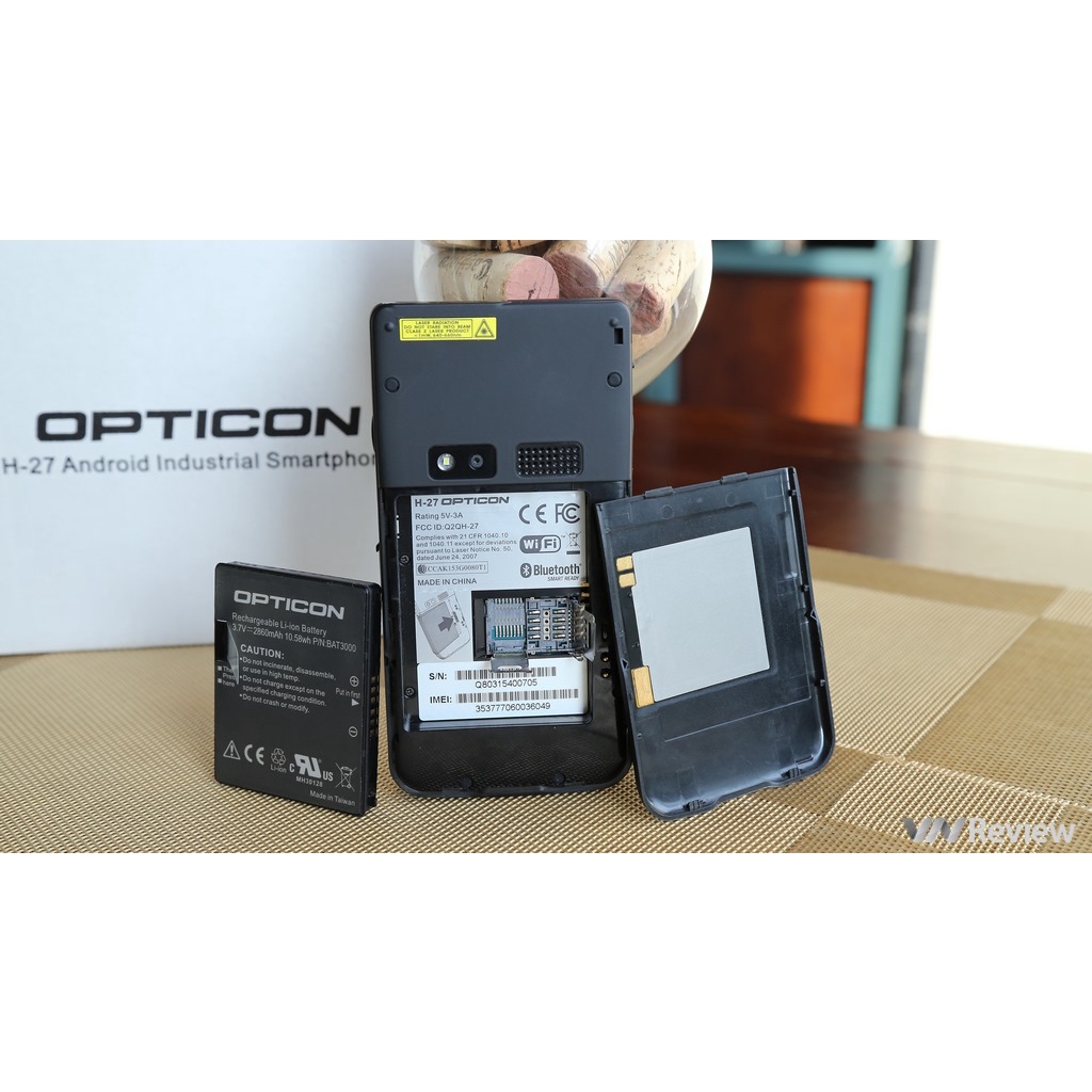 Máy quét mã vạch - Máy kiểm kho PDA Android OPTICON H-27