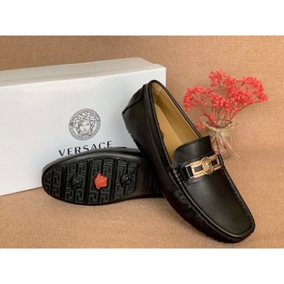 Giày Lười Nam Da Bò Cao Cấp Versace GVS04