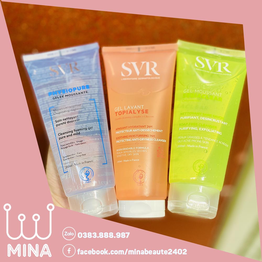 Gel Rửa Mặt Dành Cho Da Nhờn Mụn Sebiaclear Gel Moussant