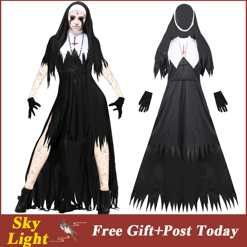 Bộ Trang Phục Hóa Trang Ma Cà Rồng Nhân Dịp Halloween Cho Nữ
