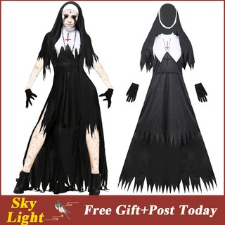 Bộ trang phục hóa trang ma cà rồng nhân dịp halloween cho nữ