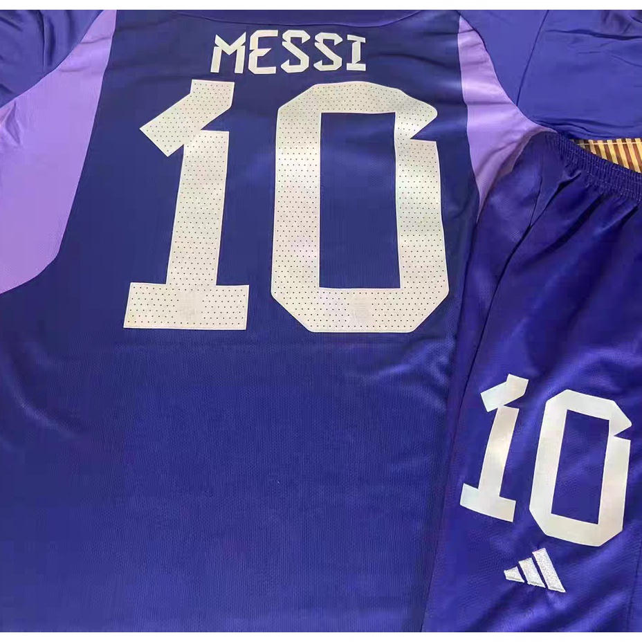Áo Bóng Đá Tay Dài Màu Tím Số 22-23 Argentina