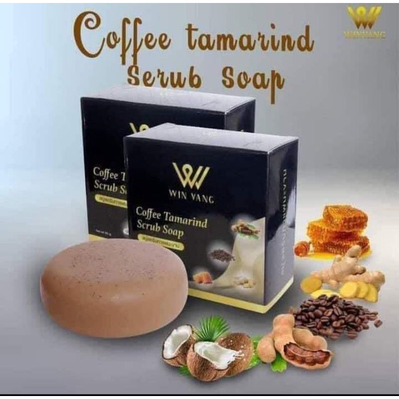 2 hộp Xà Bông Cà Phê tặng 1 Túi Lưới Tạo Bọt Xà Phòng