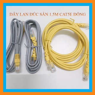 Dây mạng bấm sẵn dài 1.5m - Dây cáp mạng lan internet