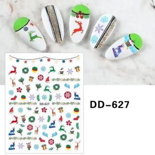 sticker dán NOEL trang trí móng tay chân