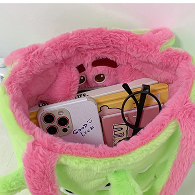 Túi Mua Sắm Cỡ Lớn In Họa Tiết Gấu Dễ Thương Thời Trang Thu Đông Cho Nữ