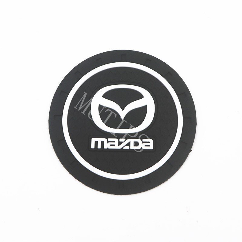 MAZDA Thảm Lót Cốc Nước Bằng Silica Gel Chống Trượt Chuyên Dùng Cho Xe Hơi Mazda2 6 5 3 CX5 CX30 CX8 CX3 gp bl