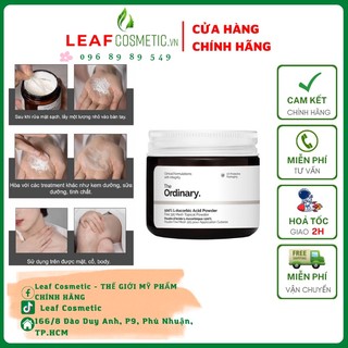 Bột Vitamin C sáng da, mờ thâm The Ordinary 100% L Ascorbic Acid Powder - Chính hãng - Uy tín - Chất lượng
