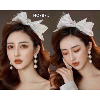 bờm cài tóc cô dâu( ảnh thật trên live)