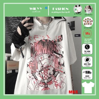 Áo thun tay lỡ unisex WILYY,áo phông ulzzang form rộng freeship TL65