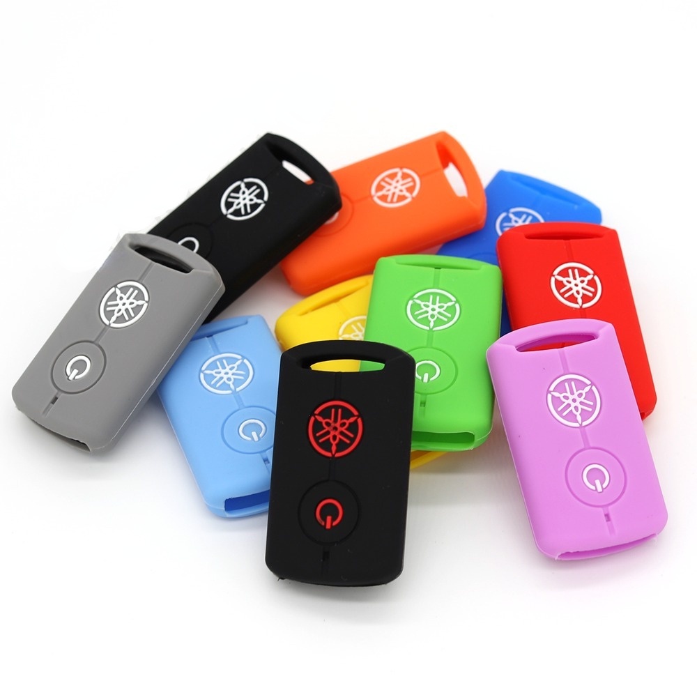 Vỏ Bọc Chìa Khóa Điều Khiển Từ Xa Bằng Cao Su Silicon Cao Cấp Cho Xe Mô Tô Yamaha NVX / Y16 / AEROX / XMAX