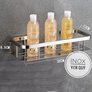 Kệ inox thẳng và góc 1 tầng inox tấm