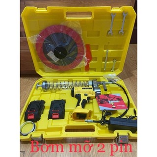 Bơm mỡ điện 2 pin