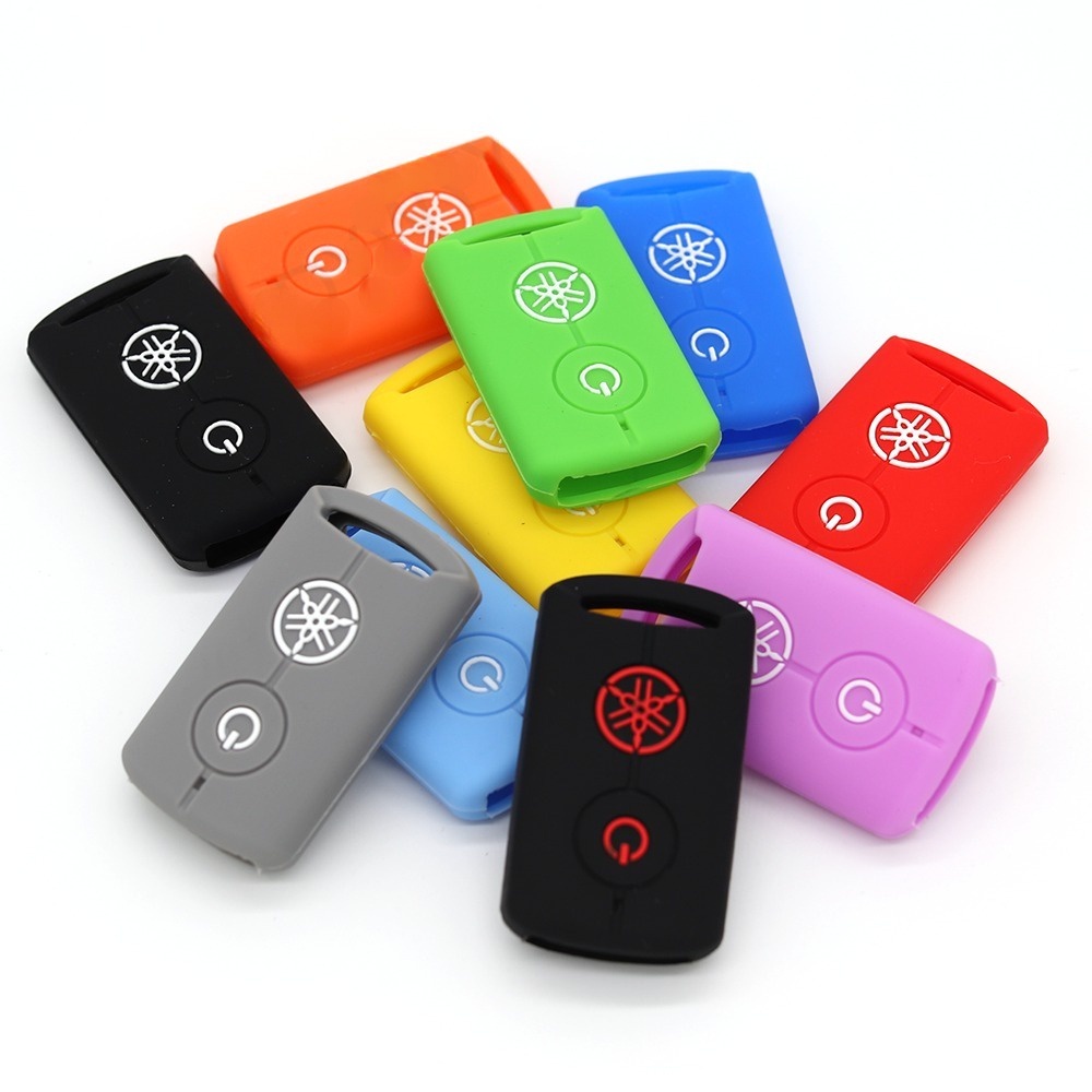 Vỏ Bọc Chìa Khóa Điều Khiển Từ Xa Bằng Cao Su Silicon Cao Cấp Cho Xe Mô Tô Yamaha NVX / Y16 / AEROX / XMAX