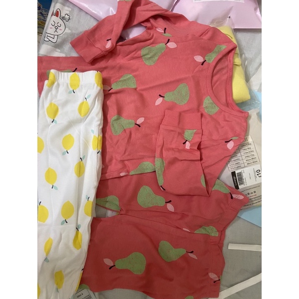 XẢ KHO Set 4 bộ George dài tay auth bé gái