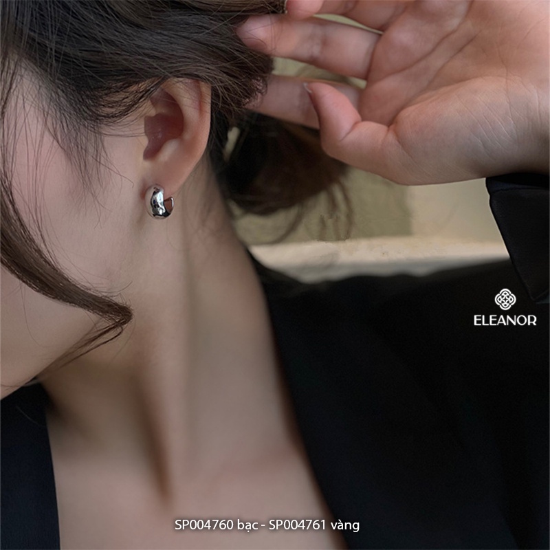 Bông tai nữ gắn vành Eleanor Accessories phối dây cá tính set phụ kiện trang sức 4760