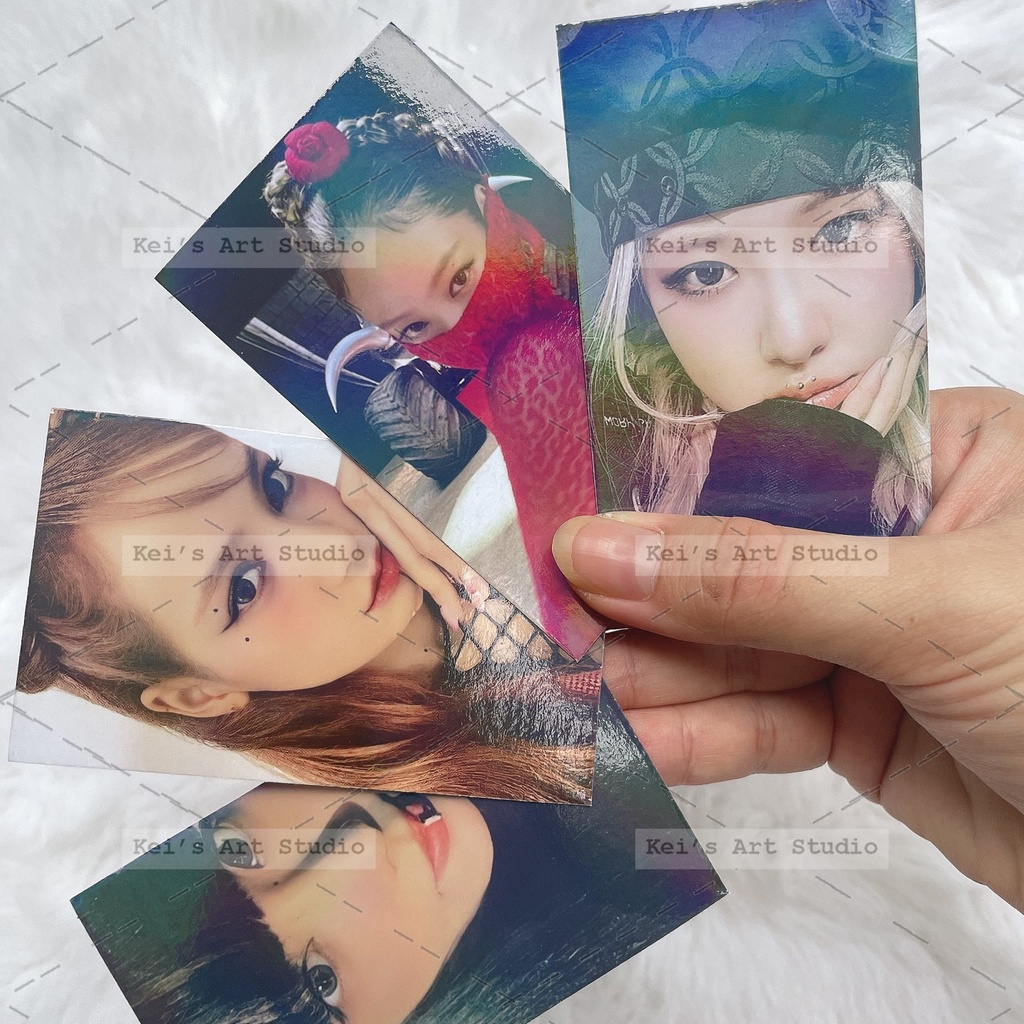 BLACKPINKPINK - PINK VENOM, SHUTDOWN: Card MV, Card rare scan, Card Rosé Lệ...