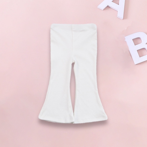Quần Legging Bé Gái Ống Loe Vải Zip Cao Cấp, Co Dãn Tốt, Dễ Phối Đồ - BabyBoo- PiBo Store