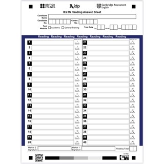 Giấy Thi IELTS