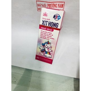 Xịt họng nhất nhất trẻ em-chai 20ml