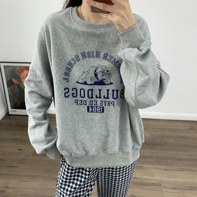 SUXI Áo Thun Nữ Dài Tay Cổ Tròn Thiết Kế Mới Đơn Giản Thời Trang Mùa Thu Theo Phong Cách Hàn Quốc