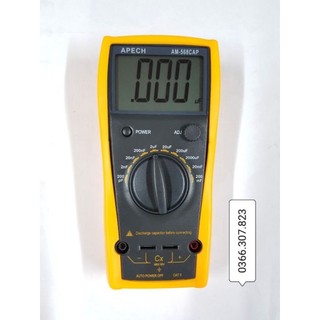 Apech am 568 cap đồng hồ đo tụ điện, đo điện dung apech am-568cap
