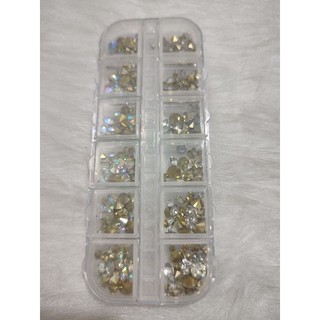 Set đá chân nhọn gắn móng, đá chân nhọn trang trí móng