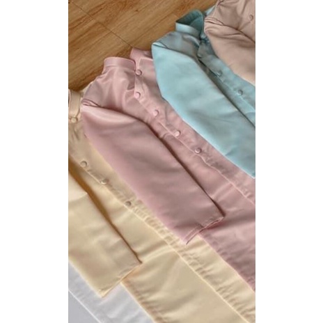 Áo dài nam trơn nhiều màu có bigsize giá sỉ