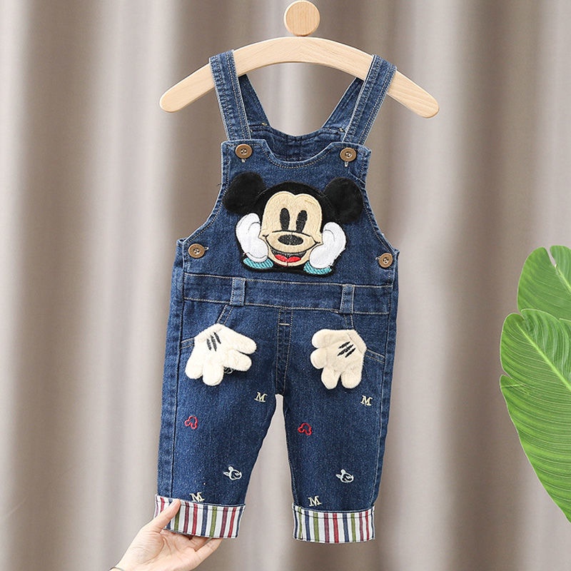 Quần Yếm Jean Thiết Kế Dễ Phối Đồ Thời Trang Cao Cấp Dành Cho Bé