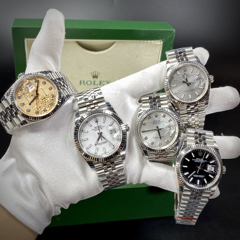Đồng hồ nam Rolex size 36-41mm 3235 Thuỵ Sỹ Fullbox