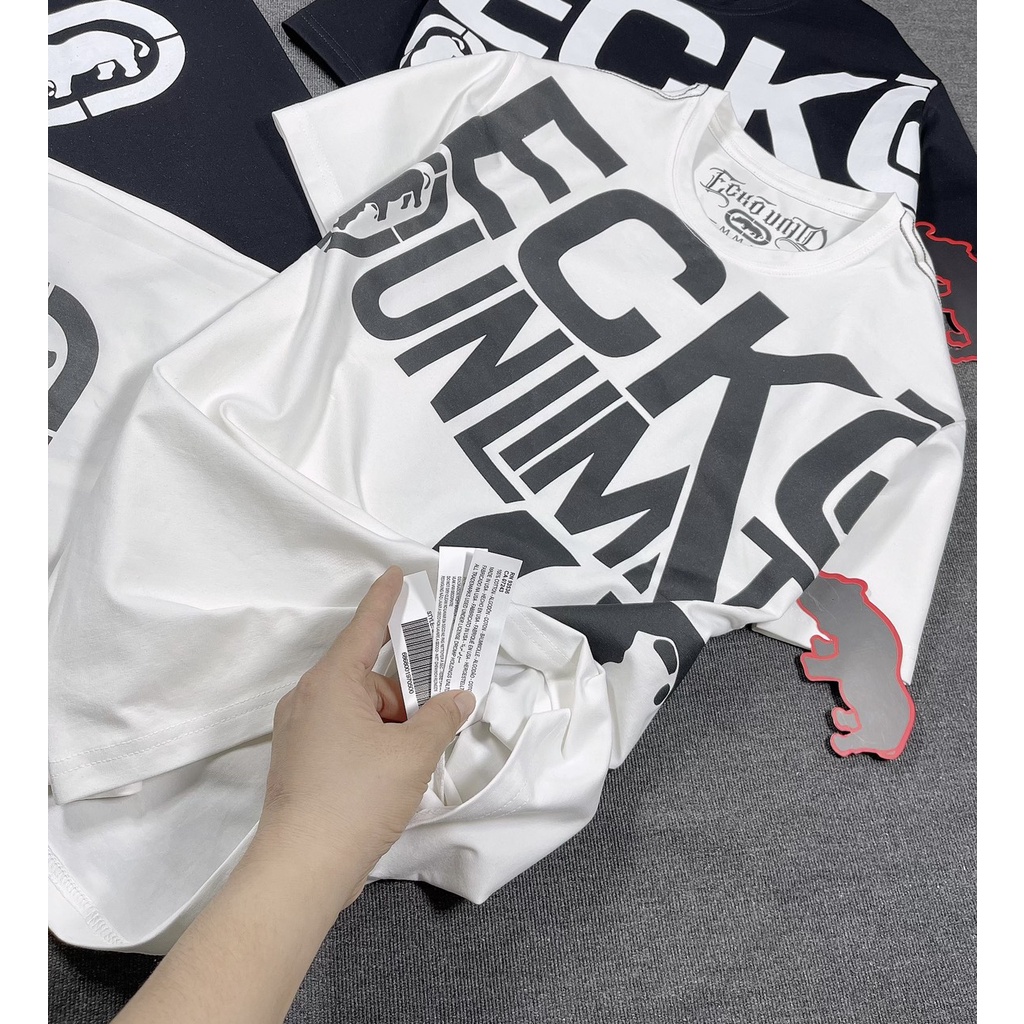 Áo thun Ecko vải cotton cao cấp form unisex dành cho nam và nữ